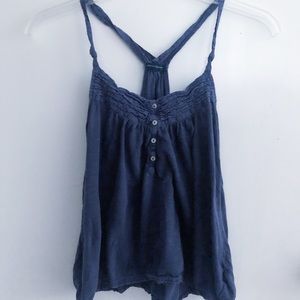 AMERICAN EAGLE Blue Tank